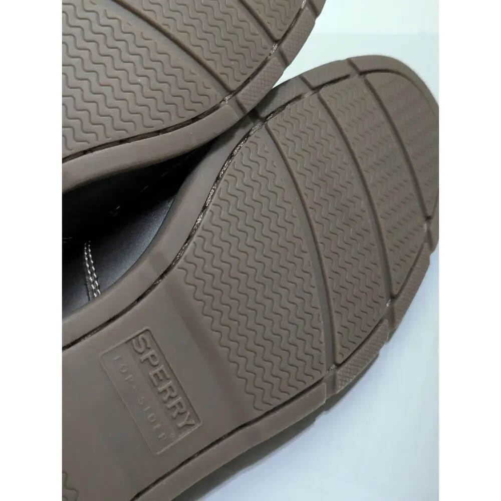 Sperry Top Sider Original Boat Shoes 11 1/2 11.5 F Leather Lace Up Casco Casual